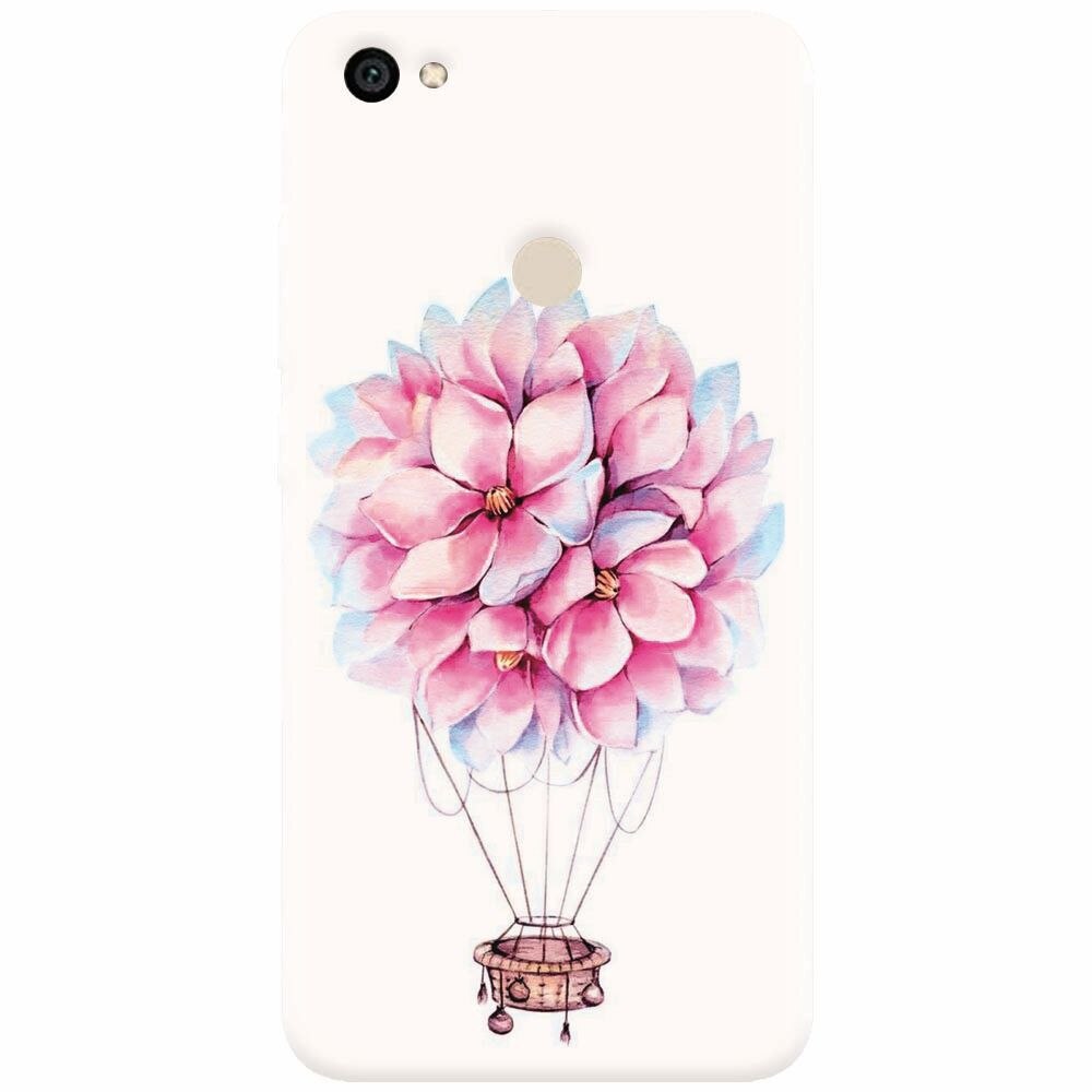 Husa silicon pentru Xiaomi Redmi Note 5A, Flower Baloon