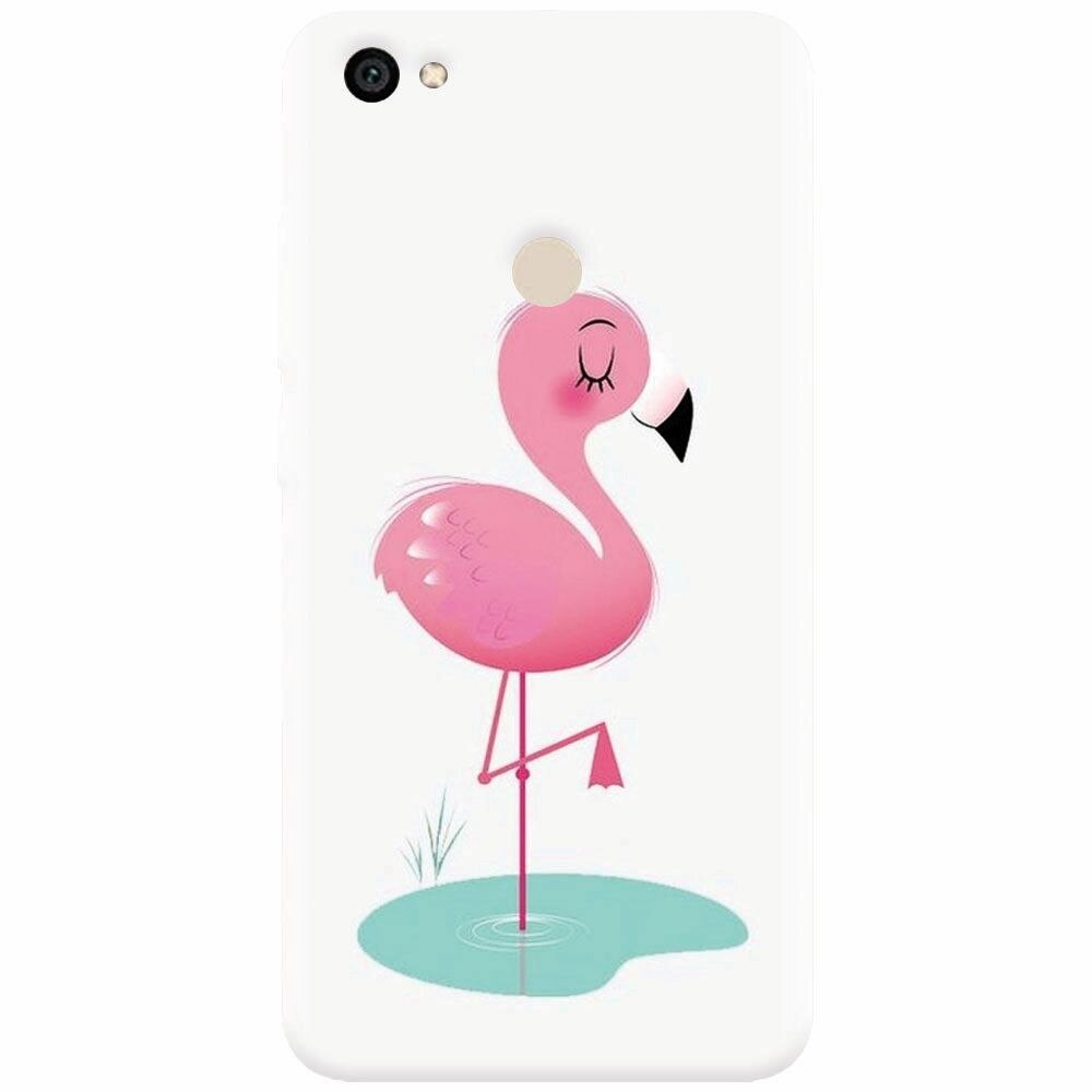 Husa silicon pentru Xiaomi Redmi Note 5A, Flamingo Pink