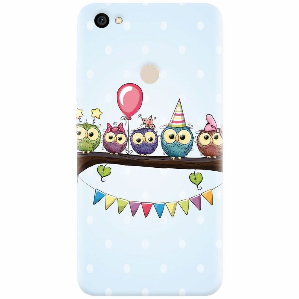 Husa silicon pentru Xiaomi Redmi Note 5A, Party Birds