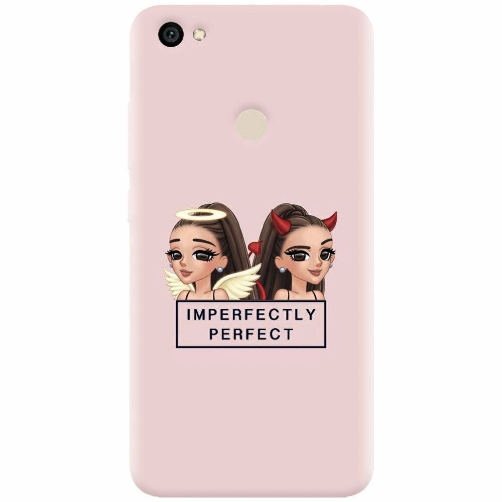Husa silicon pentru Xiaomi Redmi Note 5A, Imperfectly Perfect Pink