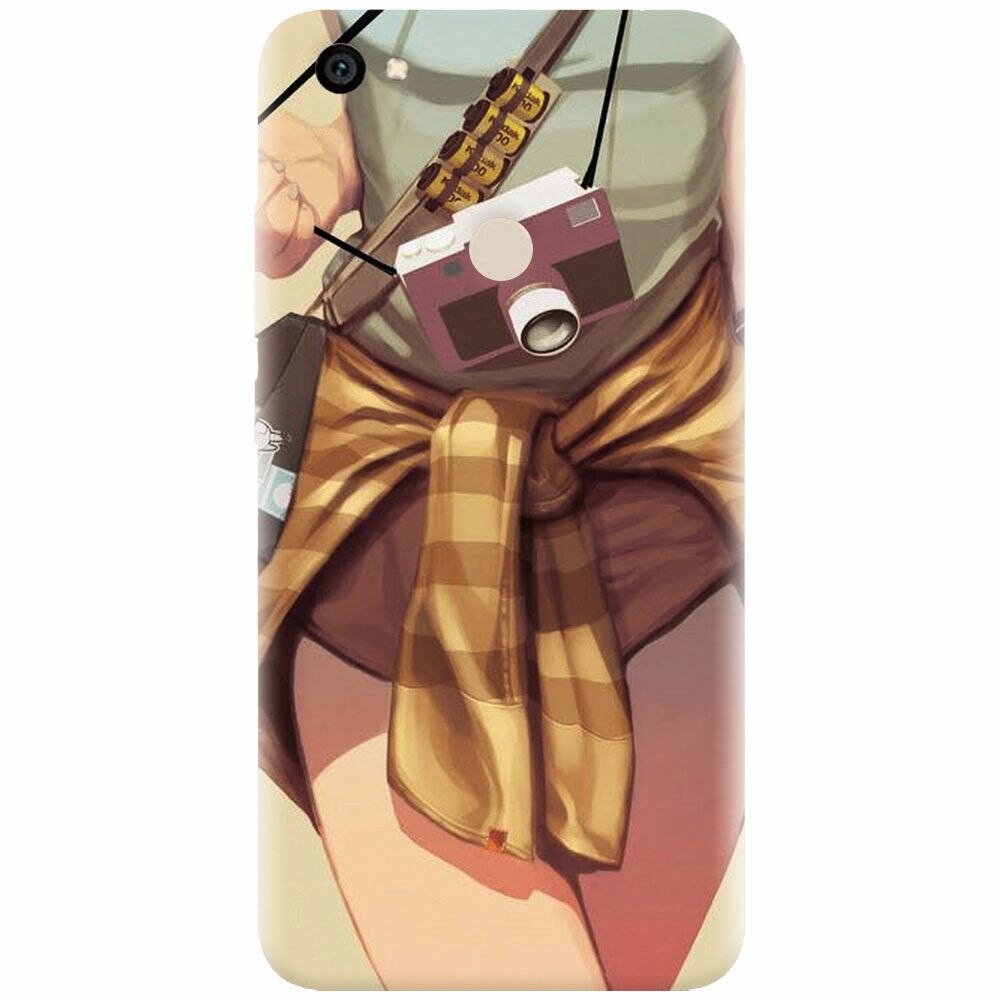 Husa silicon pentru Xiaomi Redmi Note 5A, Photograph Girl