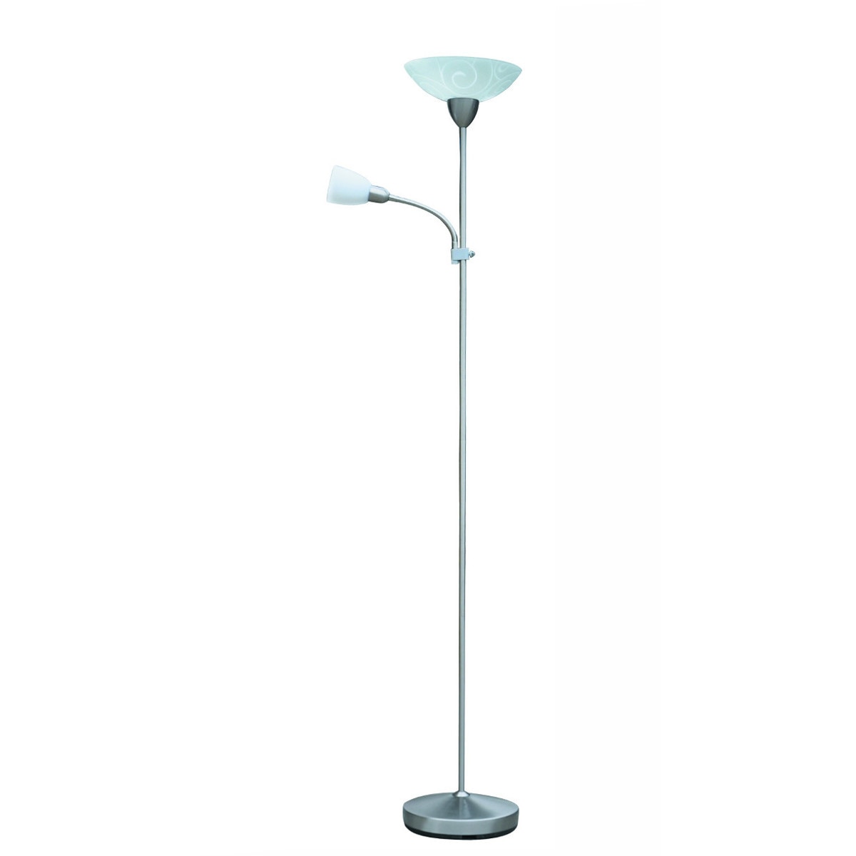 Lampadar Interior Rabalux Harmony Lux IL-334091 1 x E27 max 100W + 1 x E14 max 40W