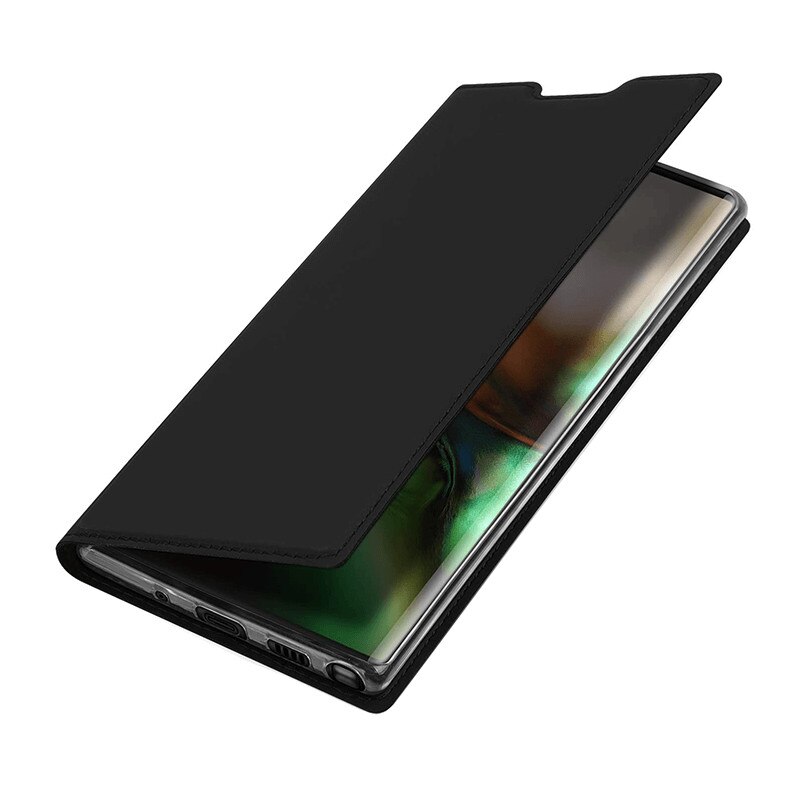 Husa carte flip wallet Dux Ducis pentru Samsung Galaxy Note 10, negru