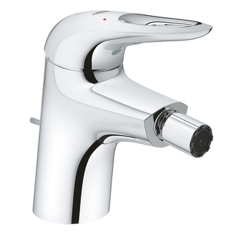 Baterie bideu Grohe Eurostyle 33565003, marimea S, monocomanda, 1/2'', cartus ceramic, set evacuare inclus, limitator temperatura, Crom Baterie bideu Grohe Eurostyle 33565003, marimea S, monocomanda, 1/2'', cartus ceramic, set evacuare inclus, limitator temperatura, Crom