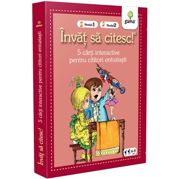 Pachet pentru copii, Invat sa citesc pentru cititori entuziasti, 6-8 ani, vol.1, 5 carti Pachet pentru copii, Invat sa citesc pentru cititori entuziasti, 6-8 ani, vol.1, 5 carti