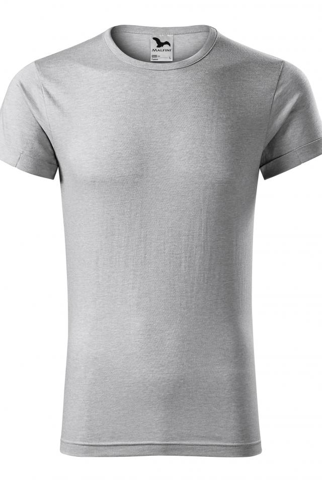 Tricou pentru barbati Fusion, Argintiu