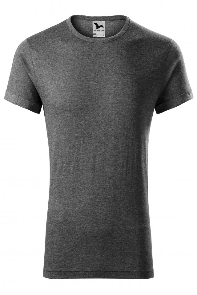 Tricou pentru barbati Fusion, Negru melanj