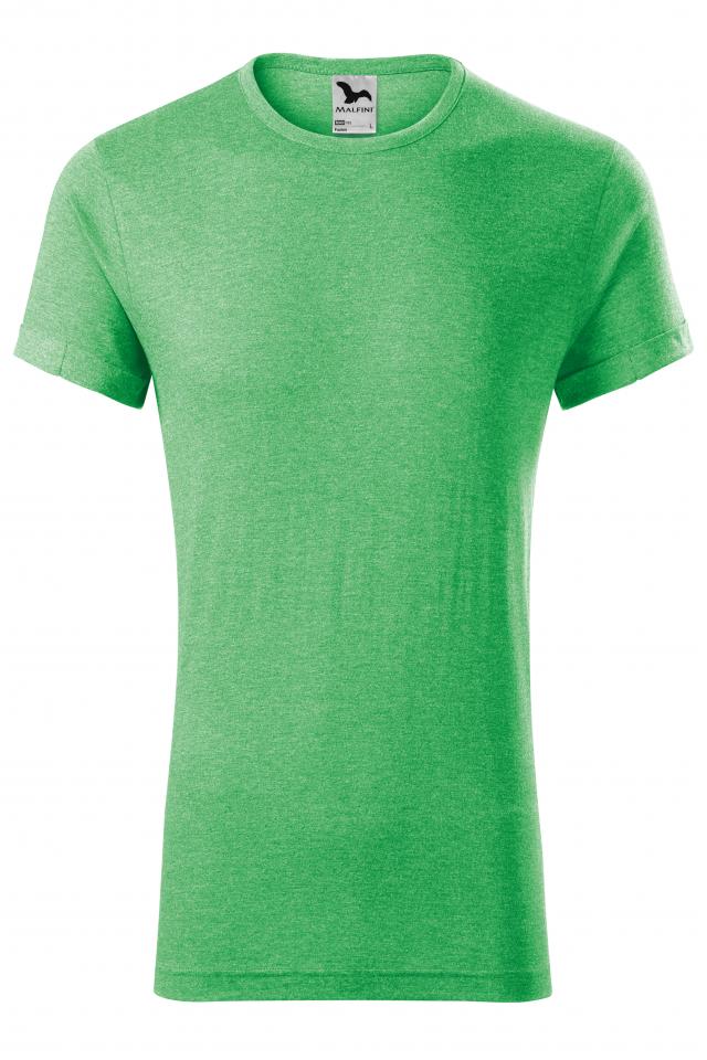 Tricou pentru barbati Fusion, Verde melanj