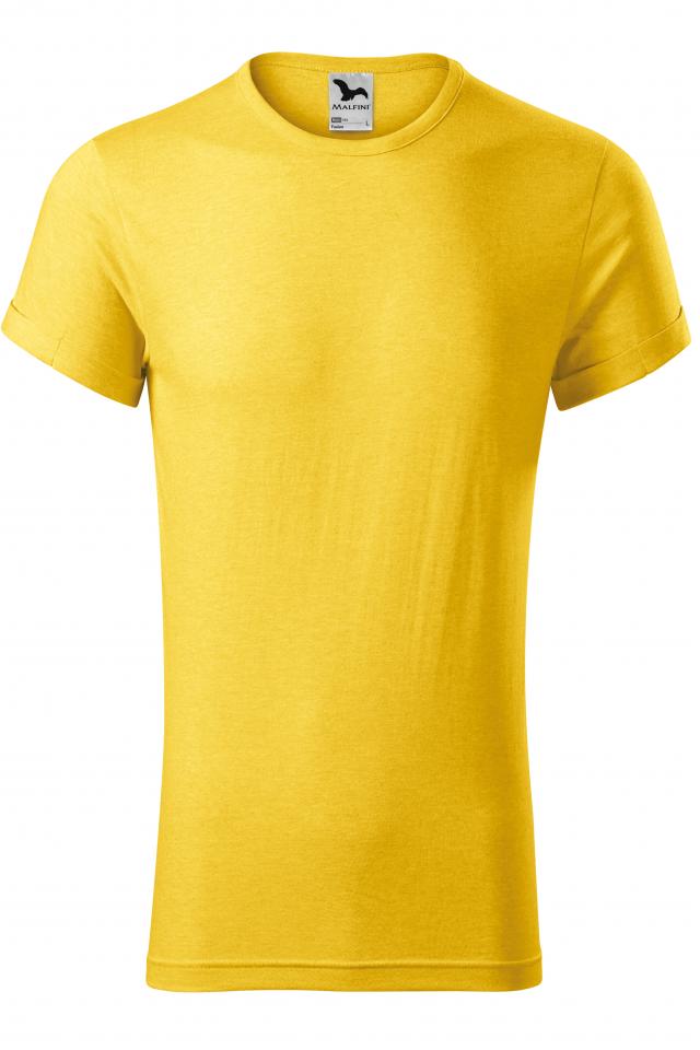 Tricou pentru barbati Fusion, Galben melanj