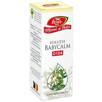 Solutie Mami si Bebe BabyCalm 30ml Fares Solutie Mami si Bebe BabyCalm 30ml Fares