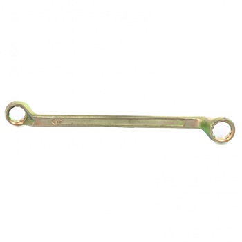 Cheie inelara dubla cotita, 17 x 19 mm, zinc galben, SIBRTEH Cheie inelara dubla cotita, 17 x 19 mm, zinc galben, SIBRTEH