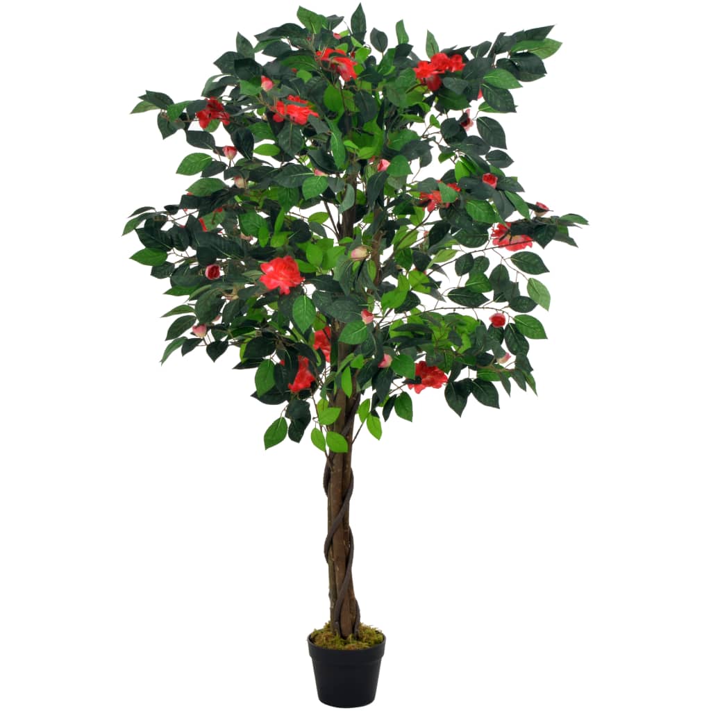Planta artificiala vidaXL, Plastic, 125 cm, Verde