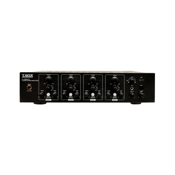 4 зонов стерео усилвател Taga Harmony TA-600 Multi, Черен