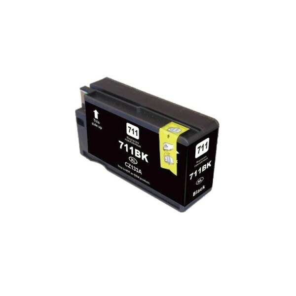 Cartus cerneala Graphitek compatibil HP 711XL, CZ133A, 2.300 pagini, negru