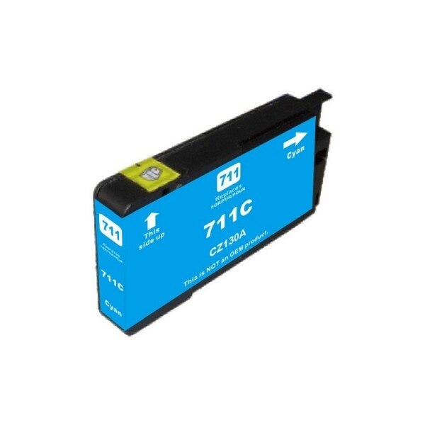Cartus cerneala Graphitek compatibil HP 711XL, CZ130A, 1.500 pagini, albastru