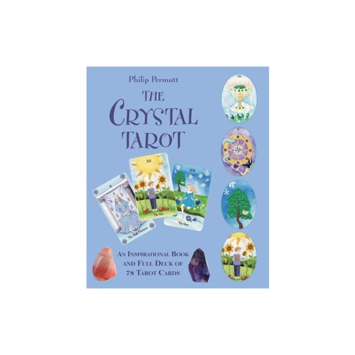 The Crystal Tarot [puhafedeles könyvvel], Philip Permutt