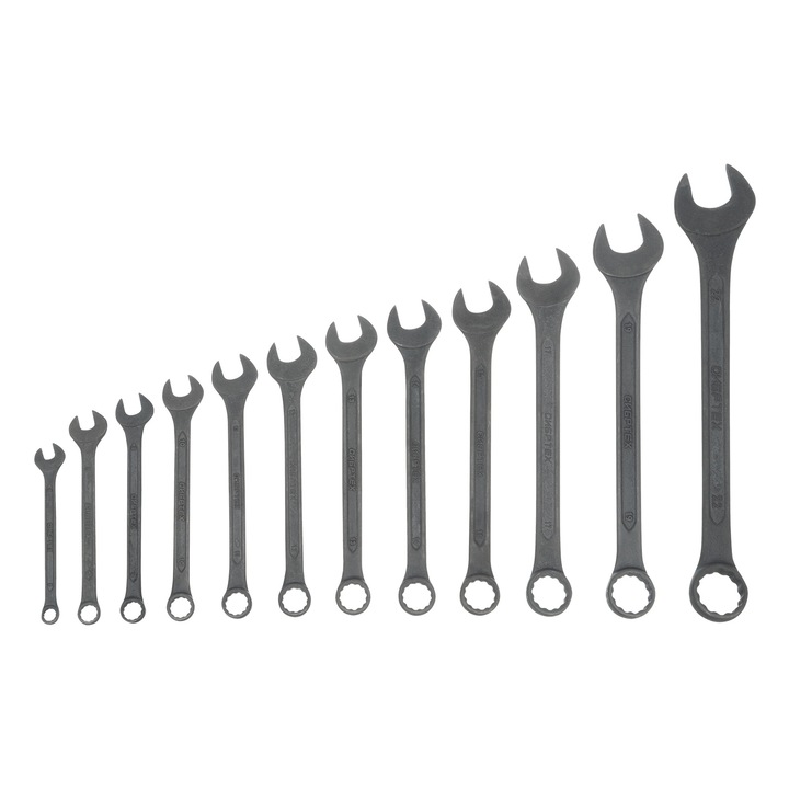 Set chei combinate, 6-22 mm, 12 buc, fosfatate, SIBRTEH