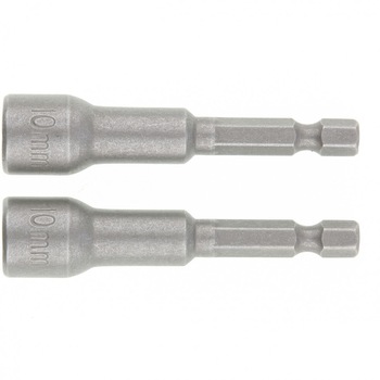 Cheie tubulara pentru biti d=10 mm L=65 mm, 2 buc, MTX Cheie tubulara pentru biti d=10 mm L=65 mm, 2 buc, MTX