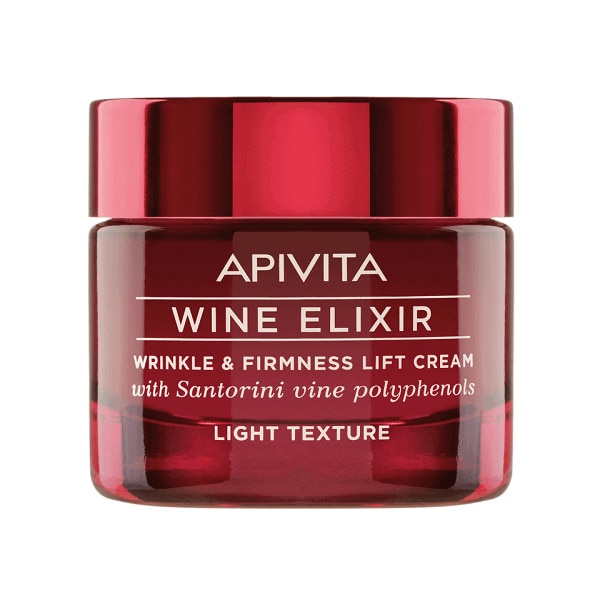 Apivita wine elixir red wine beeswax crema fermitate anti rid ten uscat 50 ml | qconf.ro