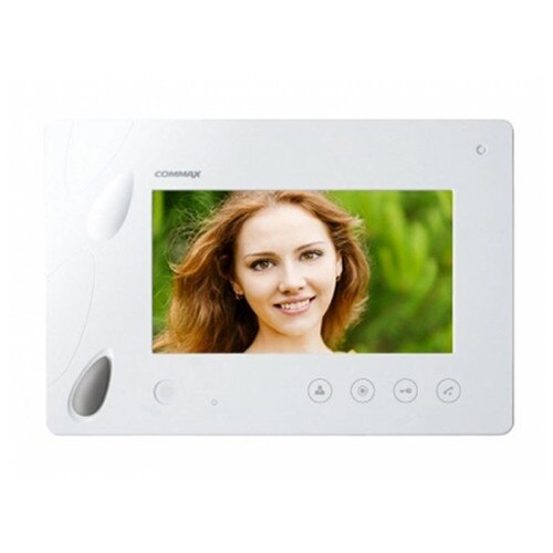 Videointerfon de interior Commax CDV-70P, 7 inch, 4 fire, aparent