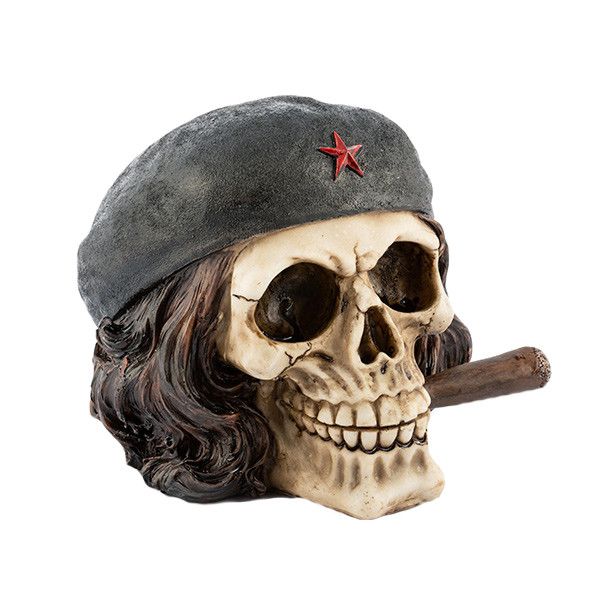 Pusculita craniu cu trabuc