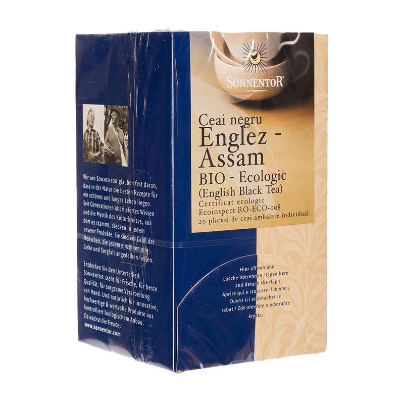 Ceai Negru Englez-Assam Bio Sonnentor 18dz