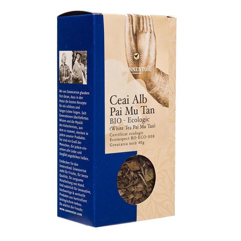 Ceai Alb Pai Mu Tan Bio Sonnentor 40gr