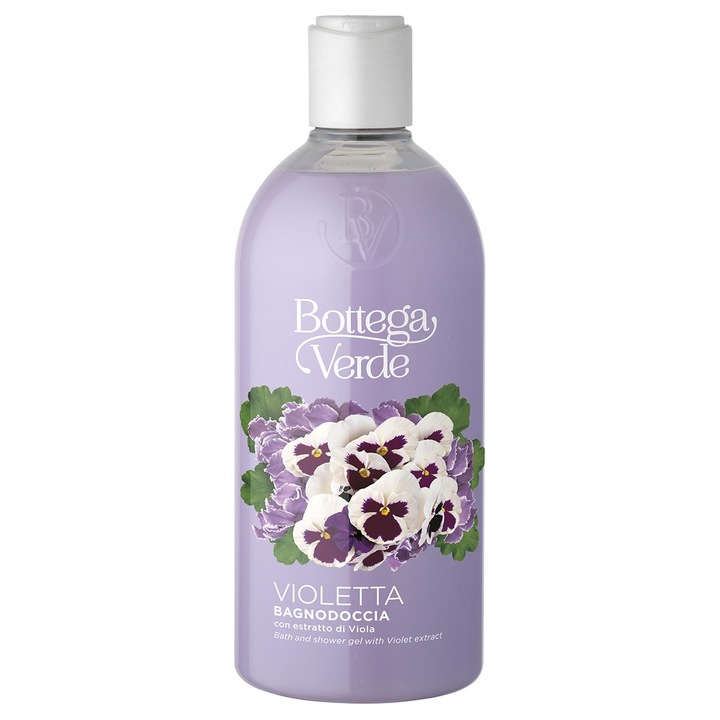 Tusfürdő ibolya kivonattal - Violetta, 400 ML, Bottega Verde