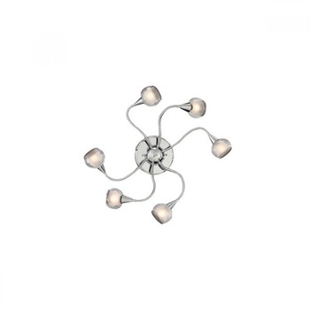 Plafoniera Tender PL6 ,IDEAL LUX,metal,sticla,transparent Plafoniera Tender PL6 ,IDEAL LUX,metal,sticla,transparent