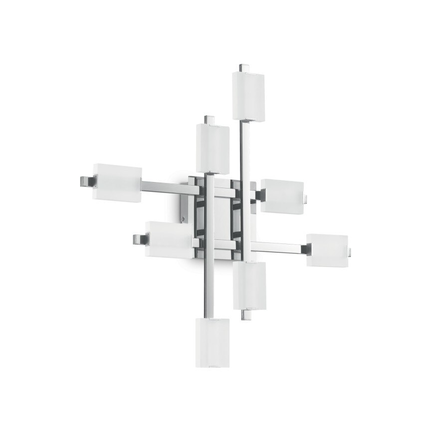 Plafoniera Mikado PL8 ,IDEAL LUX,metal,acril,crom