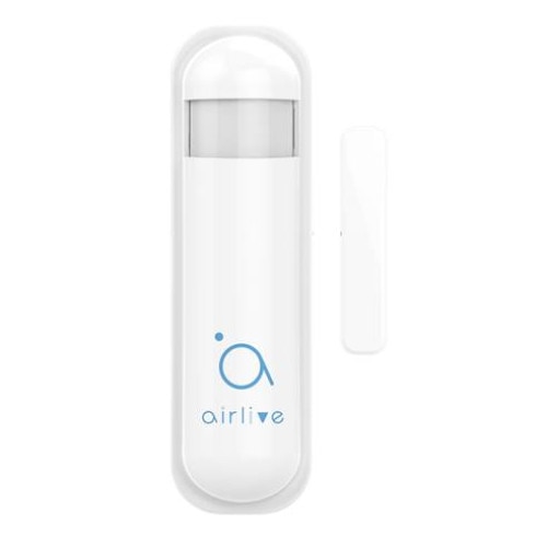 Senzor 3-in-1, AirLive, contact magnetic, senzor de temperatura si senzor de lumina, tehnologie Z-Wave Plus