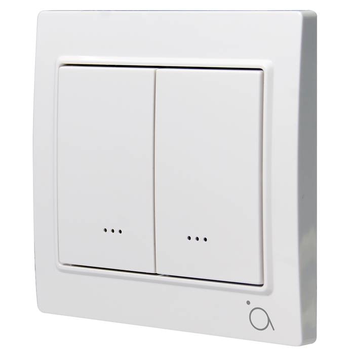 Releu inteligent aplicat, 2 canale, AirLive, Z-Wave Plus 868.40 MHz, 869.85 MHz