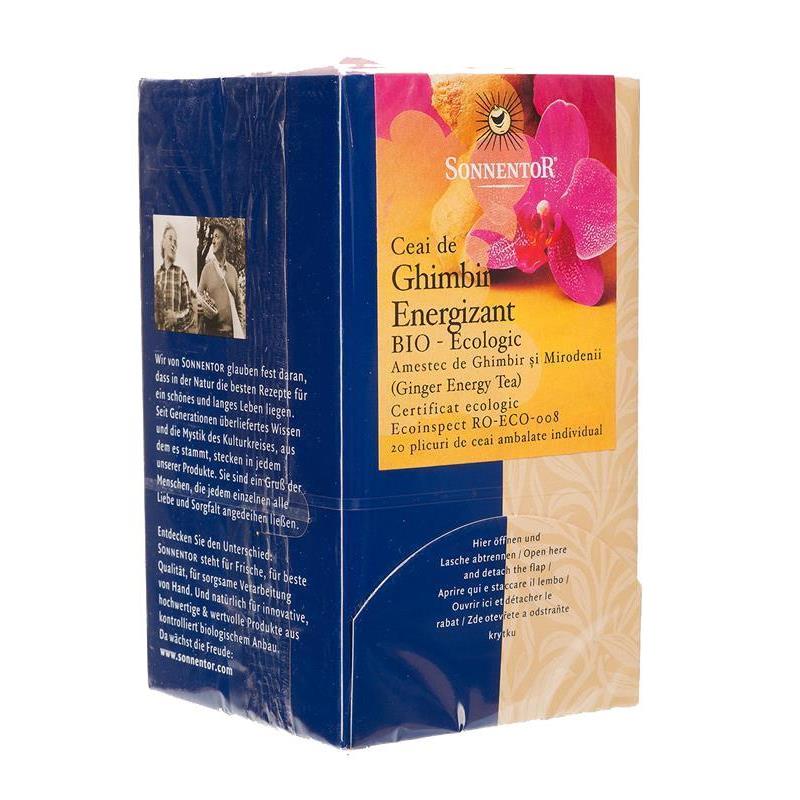 Ceai Ghimbir Energizant Bio Sonnentor 20dz