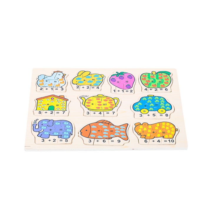 Fa puzzle 10 különböző képpel, Alibeibei