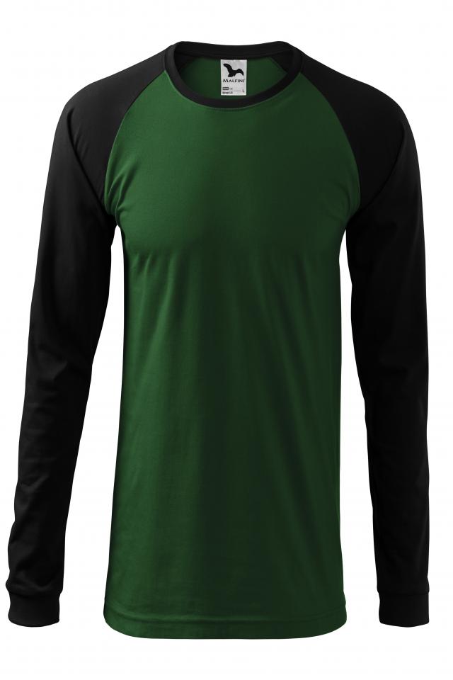 Tricou pentru barbati Street LS, Verde sticla