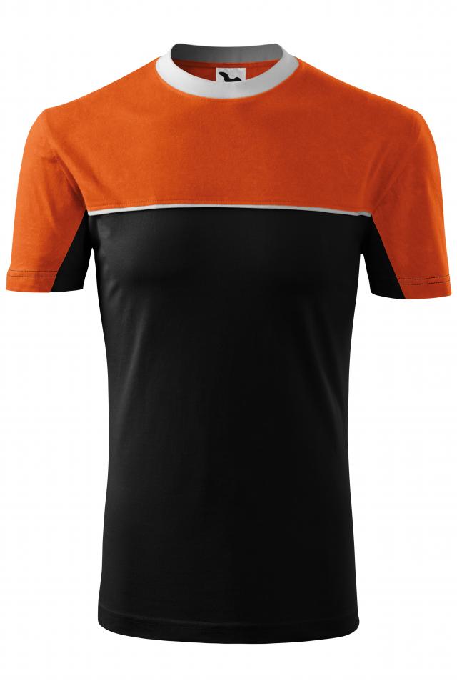 Tricou unisex Colormix, Portocaliu