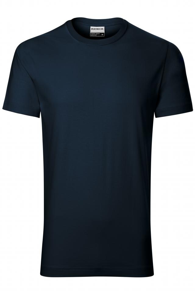 Tricou pentru barbati Resist, Albastru marin