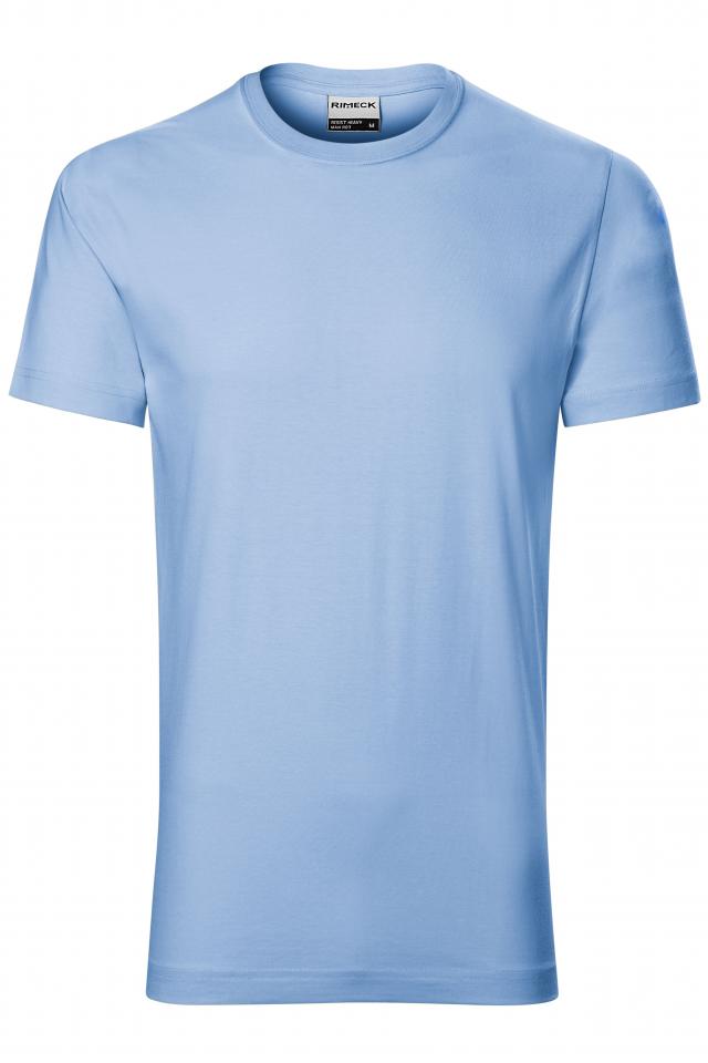 Tricou pentru barbati Resist, Albastru deschis