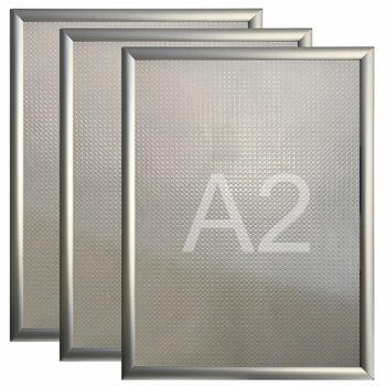 Set 3 Bucati - Rama A2 Profil Click Aluminiu Argintiu Set 3 Bucati - Rama A2 Profil Click Aluminiu Argintiu
