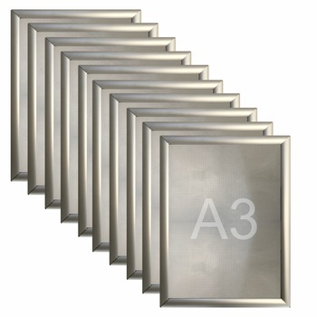 Set 10 Bucati Rame A3 Profil Click Aluminiu Argintiu Set 10 Bucati Rame A3 Profil Click Aluminiu Argintiu