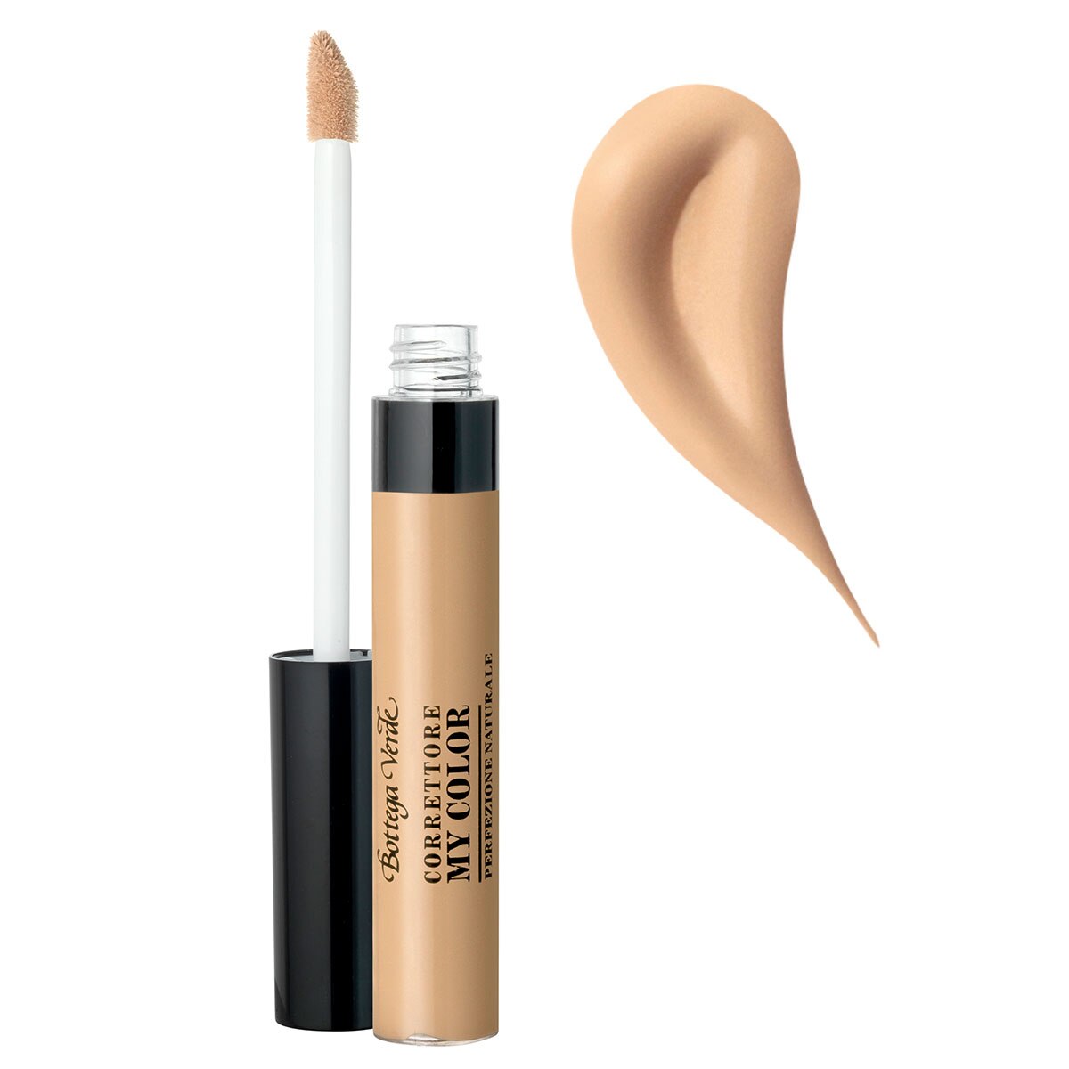 Corector lichid cu extract de flori de portocal si vitamina E, bej , 6 ML, Bottega Verde