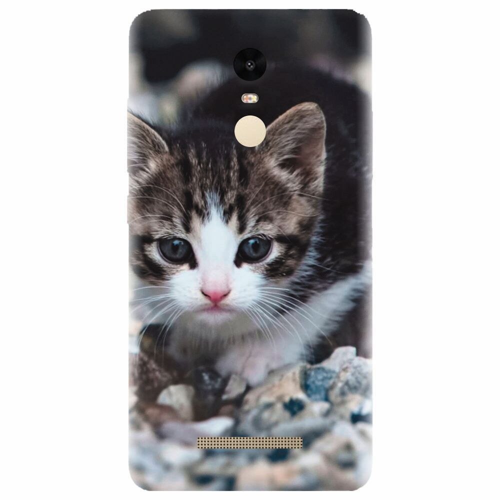 Husa silicon pentru Xiaomi Redmi Note 3, Animal Cat