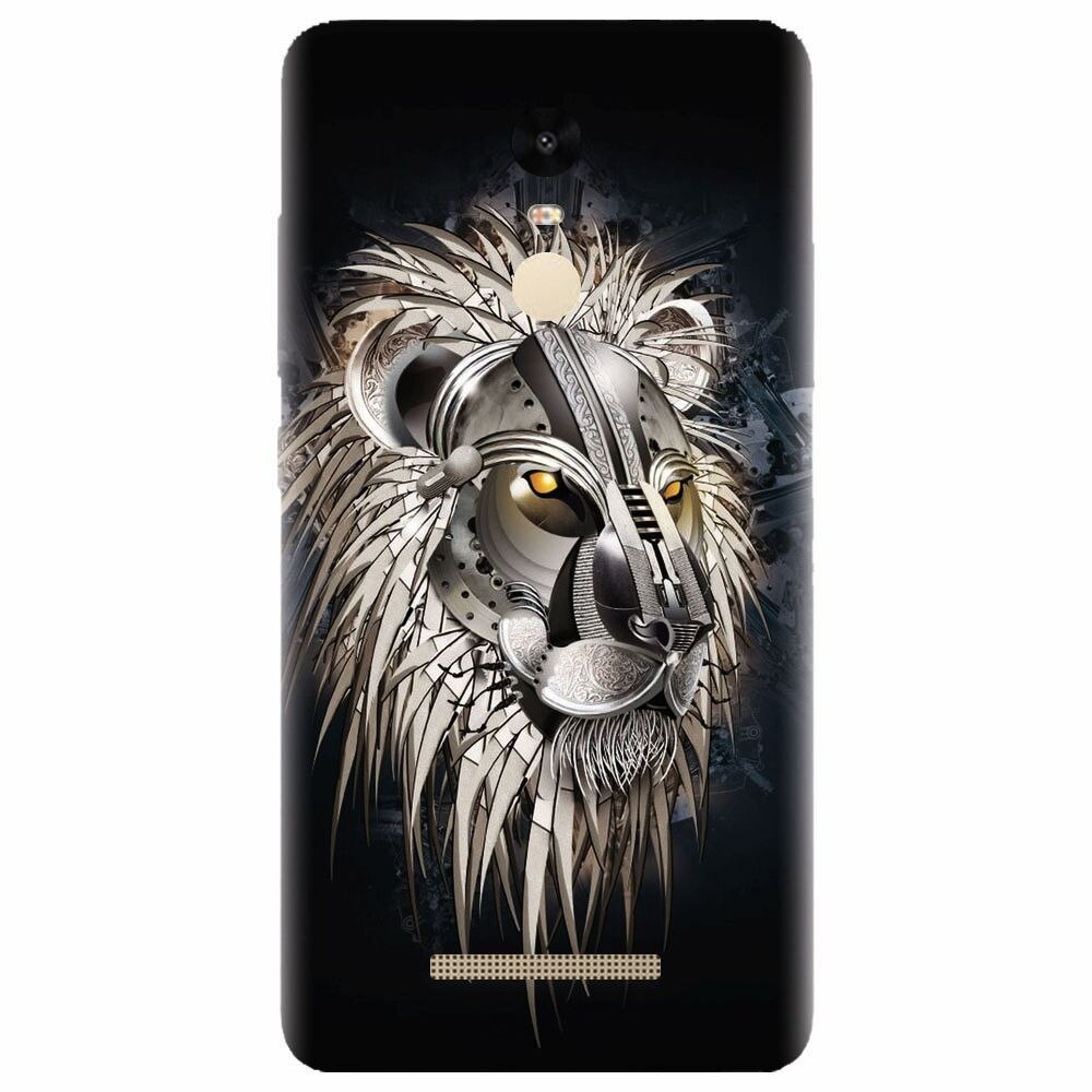 Husa silicon pentru Xiaomi Redmi Note 3, Abstract Lion 001