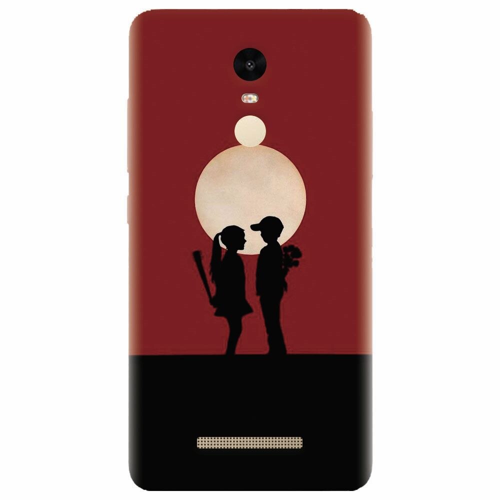 Husa silicon pentru Xiaomi Redmi Note 3, Boy Girl Love Story