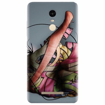 Husa silicon pentru Xiaomi Redmi Note 3, Abstract Minimalistic Hands Husa silicon pentru Xiaomi Redmi Note 3, Abstract Minimalistic Hands