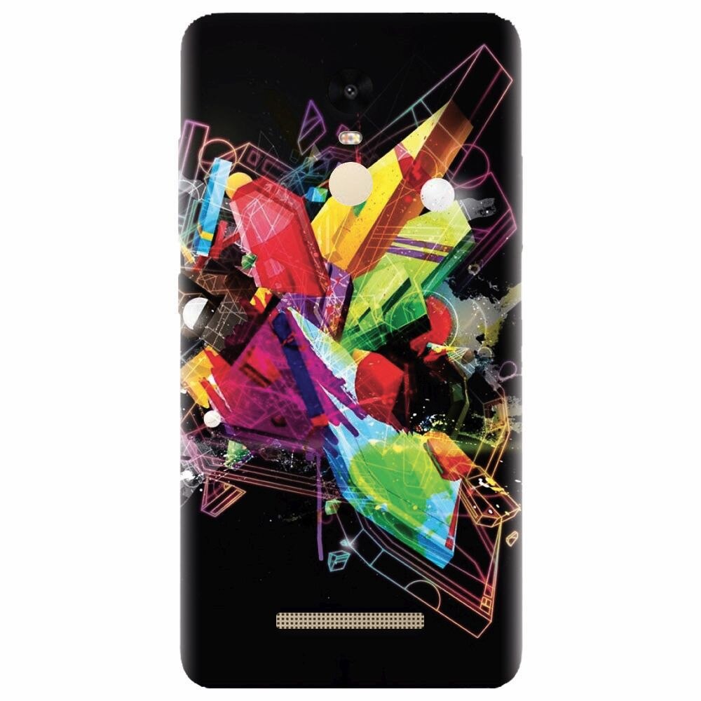 Husa silicon pentru Xiaomi Redmi Note 3, Abstract Shape
