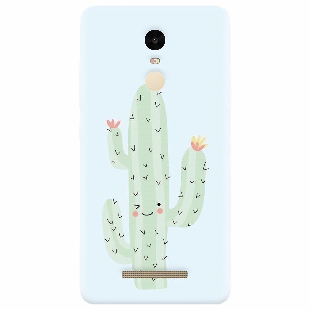 Husa silicon pentru Xiaomi Redmi Note 3, Cactus