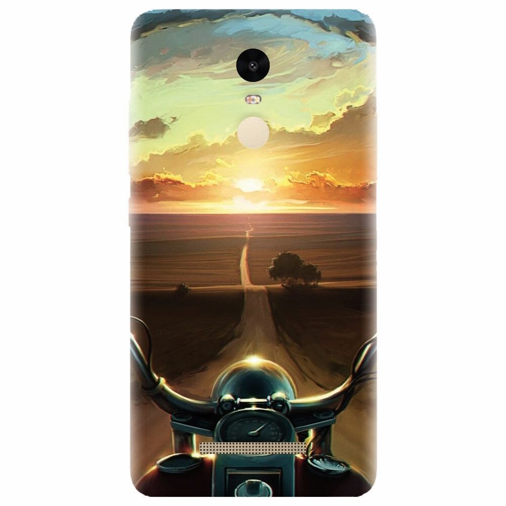 Husa silicon pentru Xiaomi Redmi Note 3, Country Road