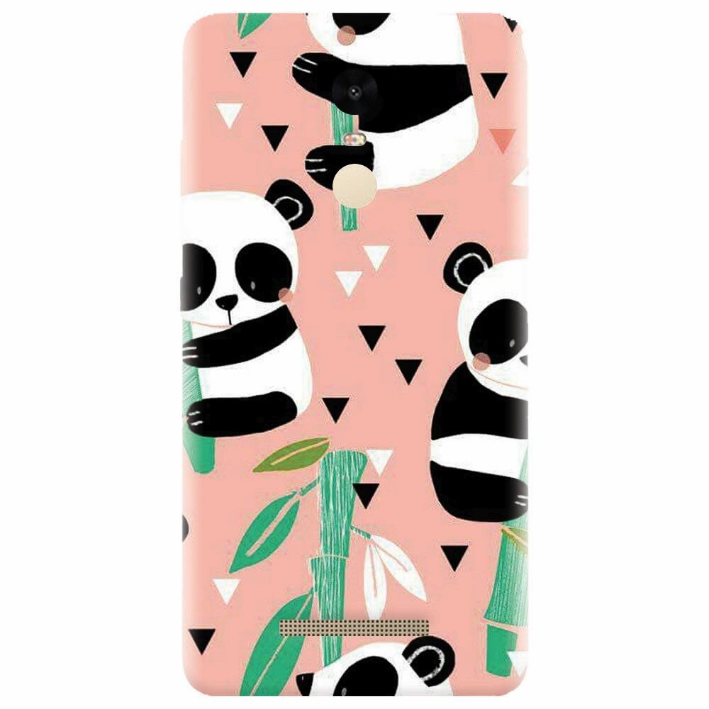 Husa silicon pentru Xiaomi Redmi Note 3, Baby Panda 001