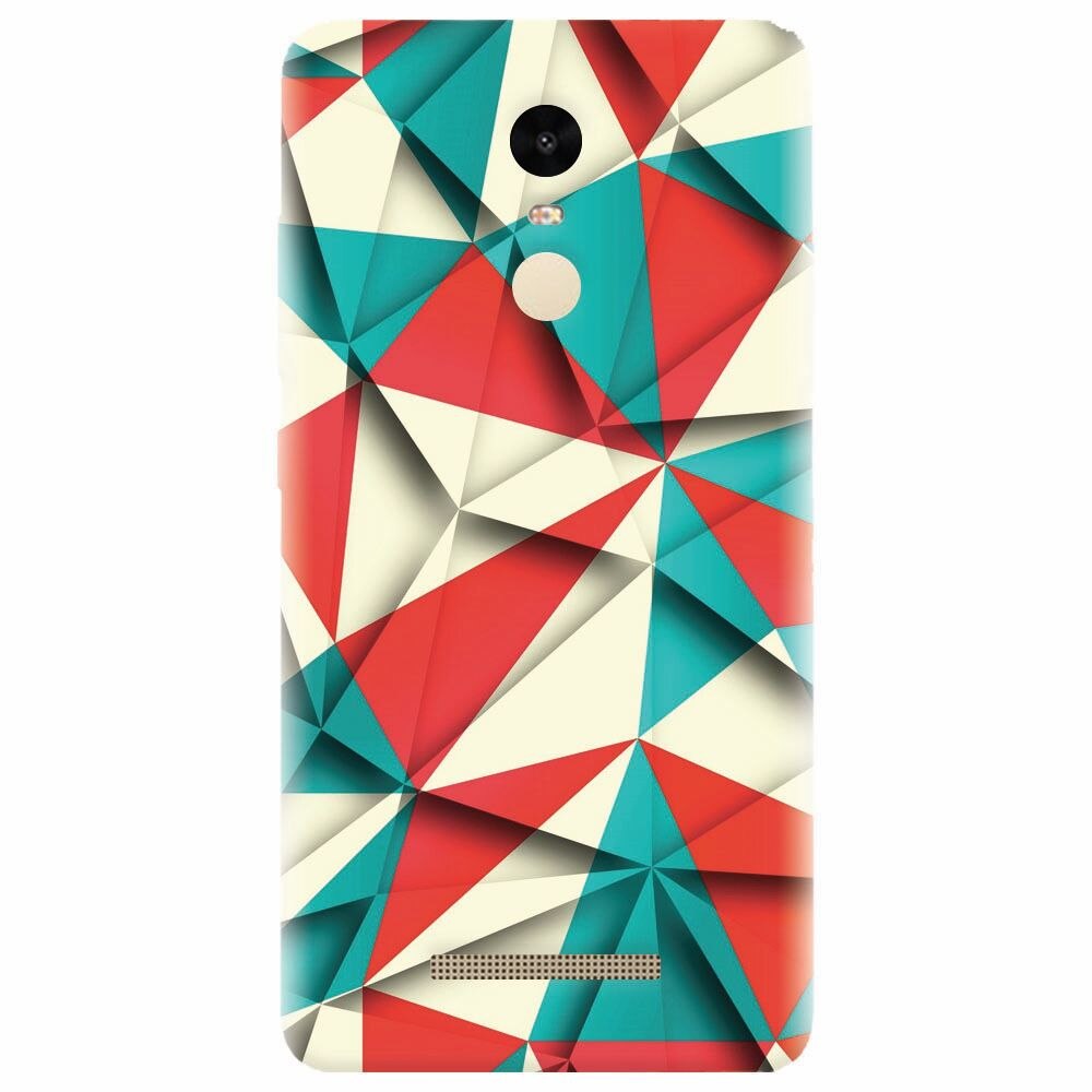 Husa silicon pentru Xiaomi Redmi Note 3, Abstract Vector